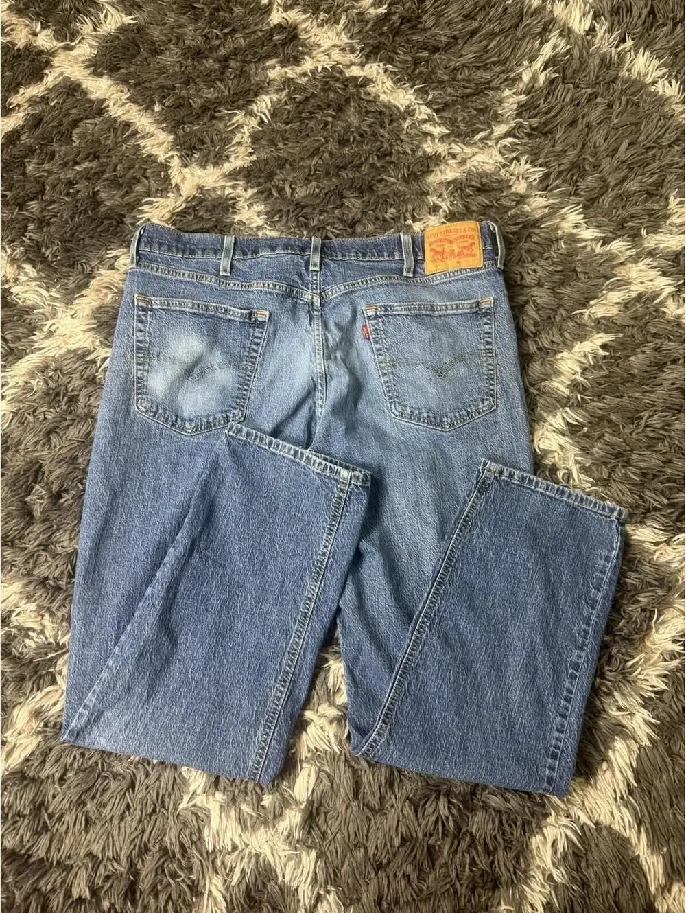 Levi's Men's 541 Athletic Taper Fit Straight Leg Blue Denim Jeans W40 L32